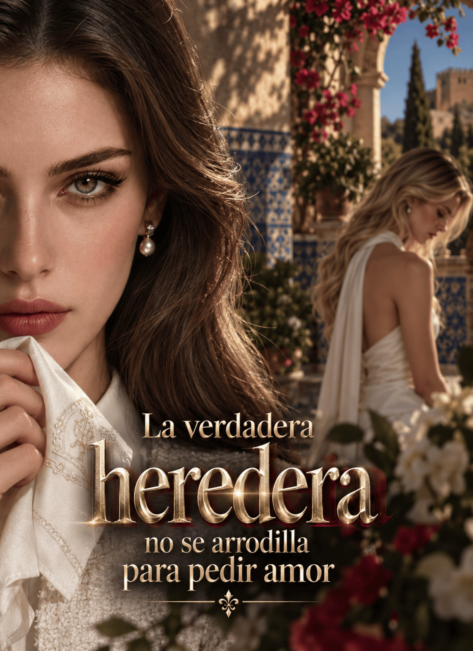 Poster La verdadera heredera no se arrodilla para pedir amor.