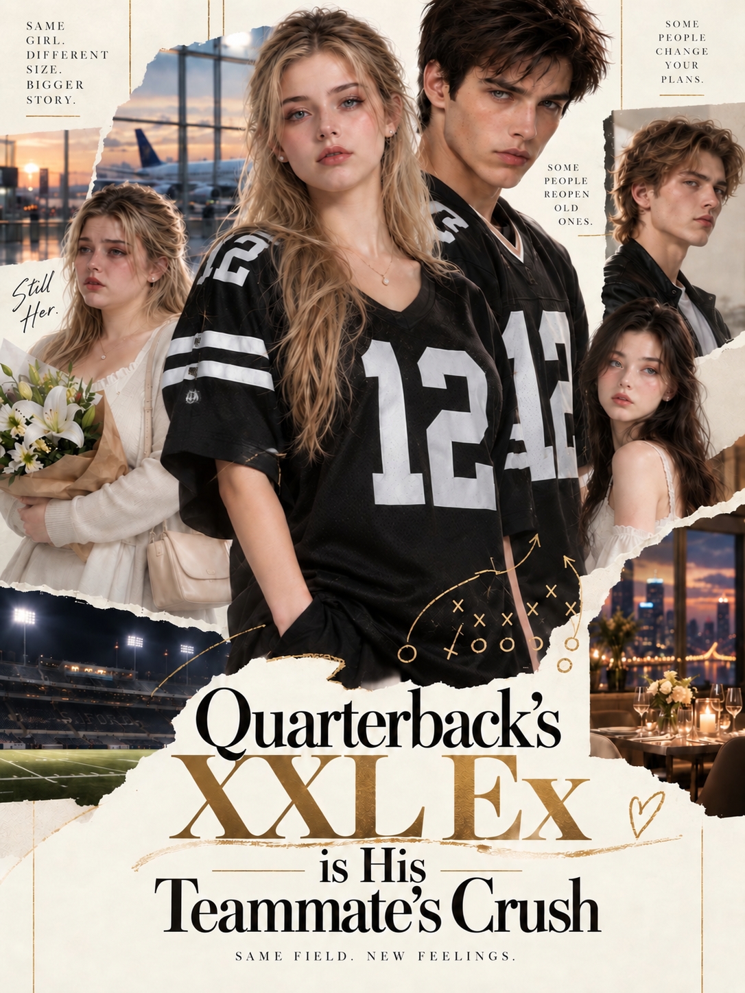 Quarterback’s XXL Ex is His Teammate's Crush