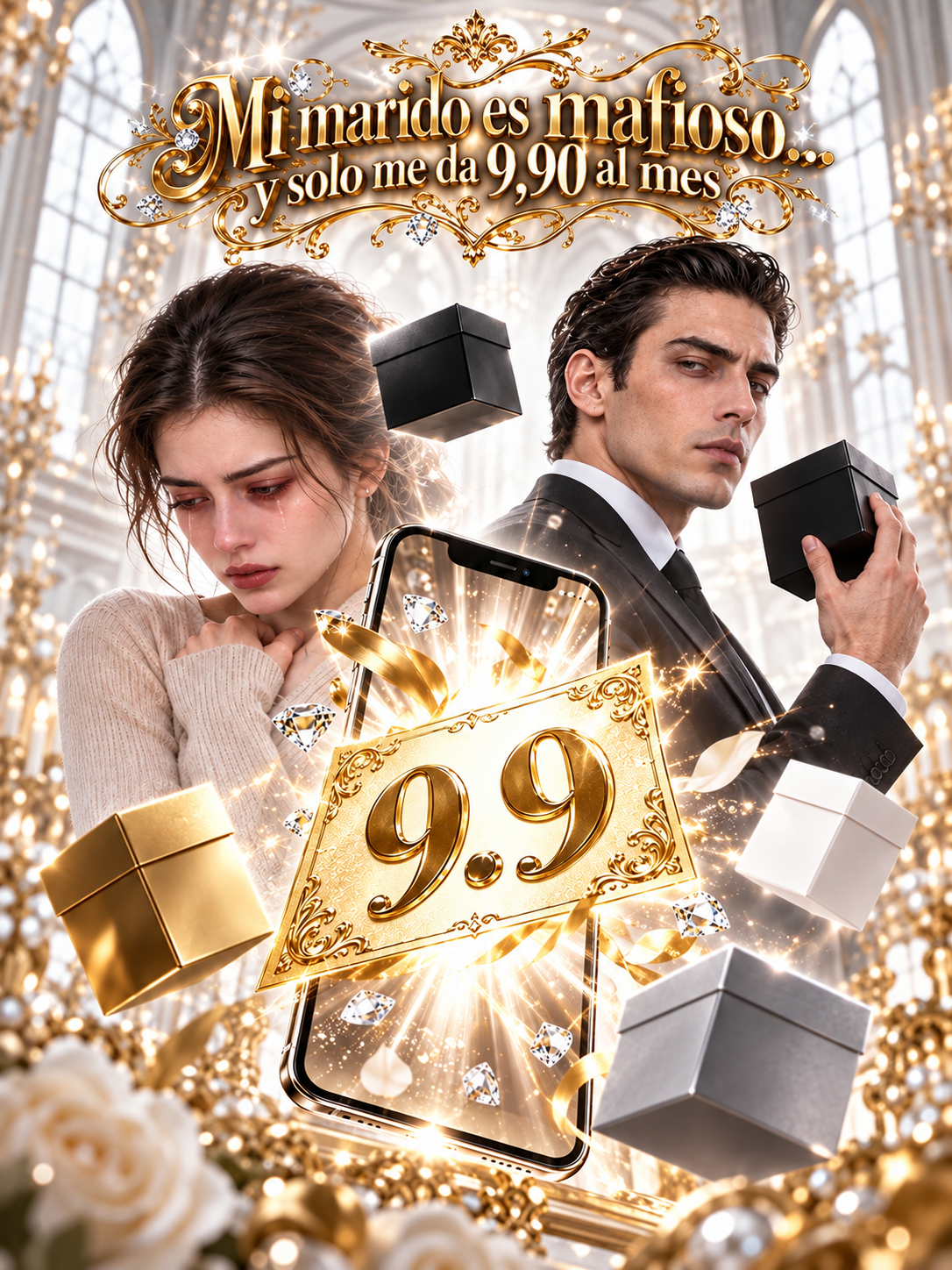 Poster Mi marido es mafioso… y solo me da 9,90 al mes