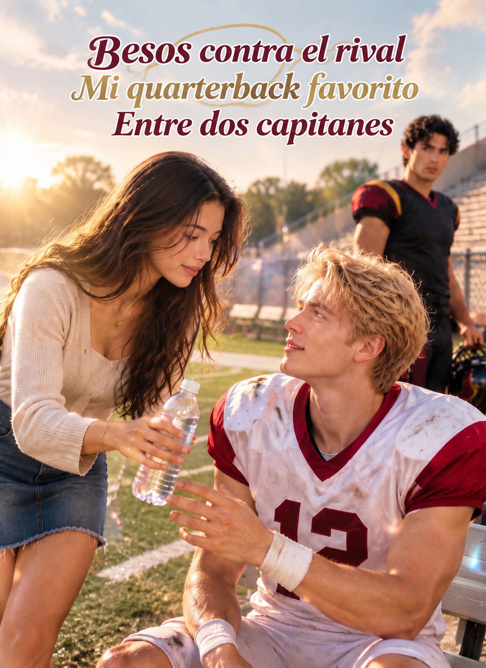 Poster [Doblado]Besos contra el rival Mi quarterback favorito Entre dos capitanes
