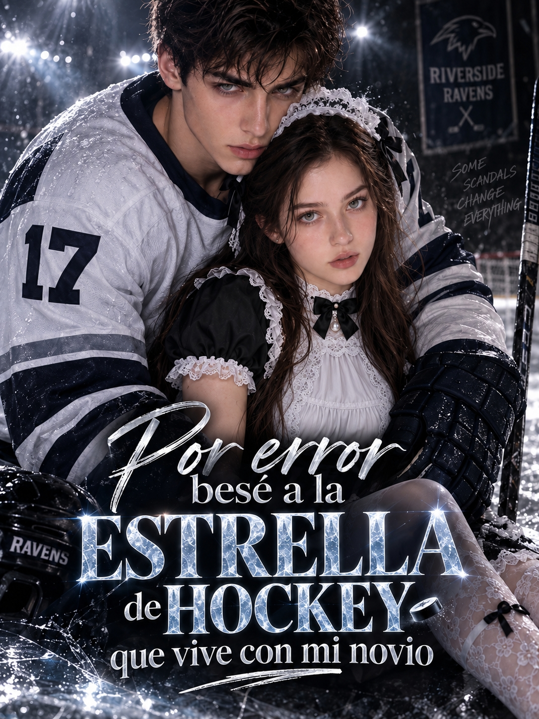 Poster Por error besé a la estrella de hockey que vive con mi novio