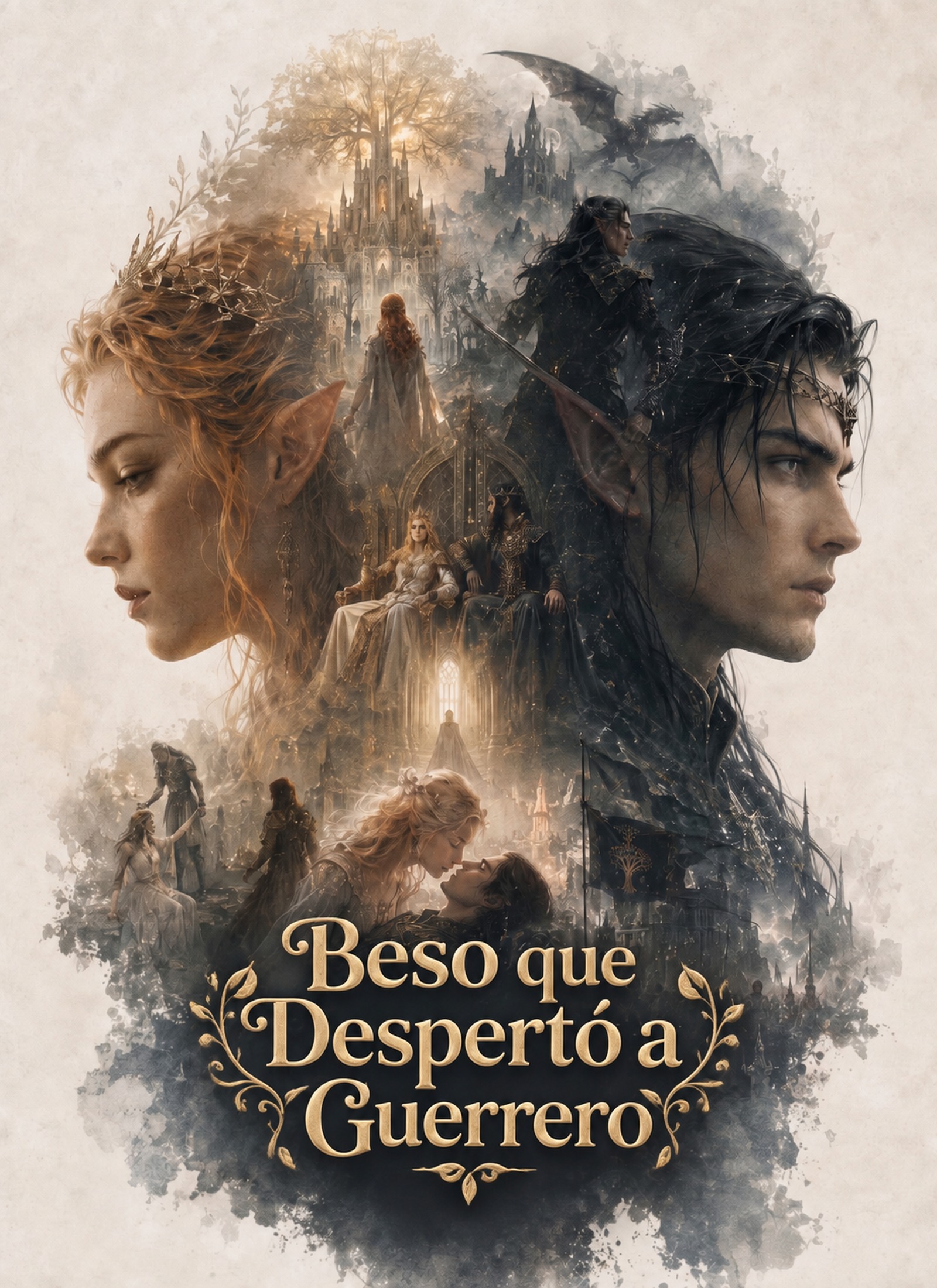 Poster Beso que Despertó a Guerrero