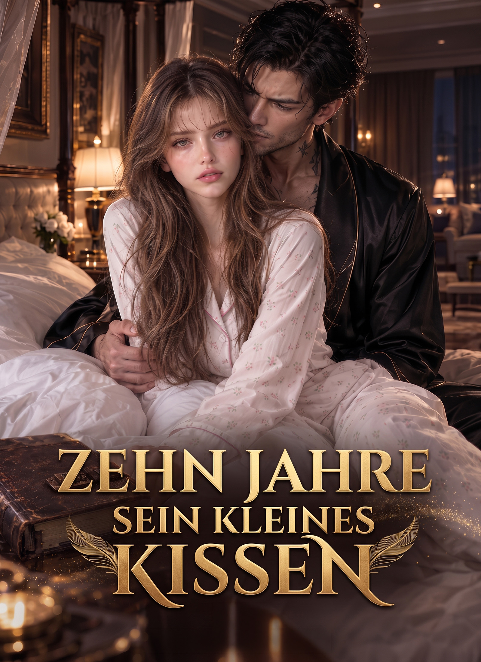 Poster Zehn Jahre sein kleines Kissen
