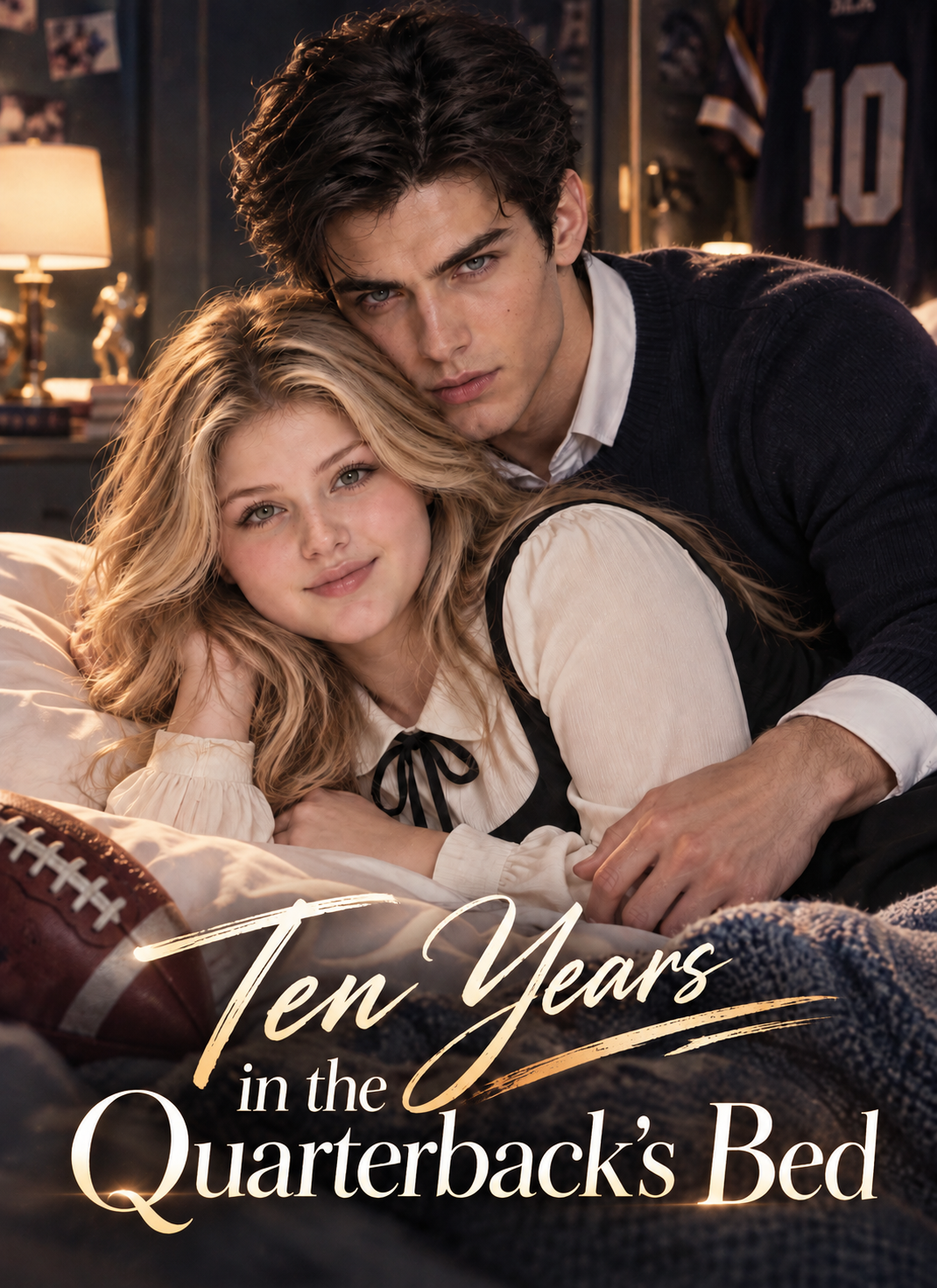 Poster Ten Years in the Quarterback's Bed