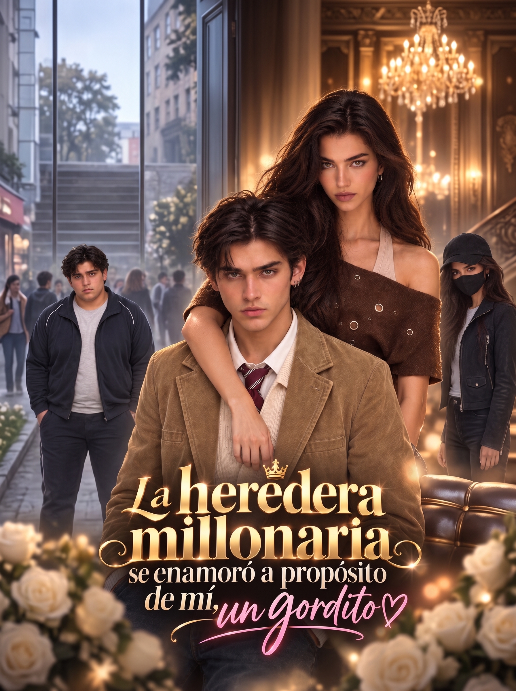 Poster La heredera millonaria se enamoró a propósito de mí, un gordito